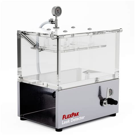 in line package leak detecting machine|flexpak leak detection.